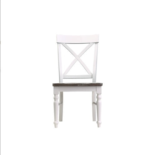 Wallace Bay Mountina Brown And White Dining Chairs