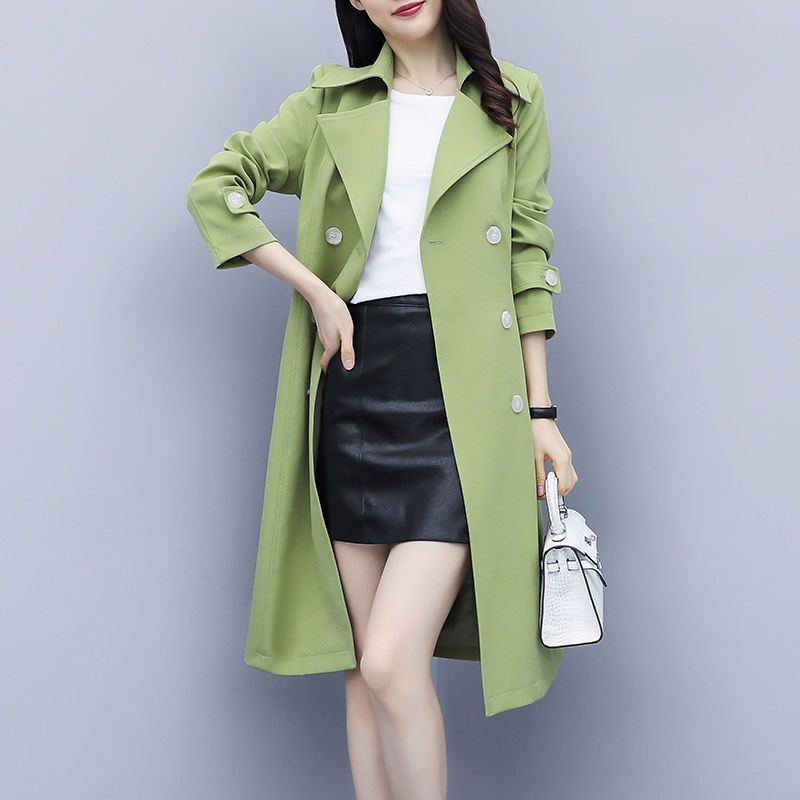 Versatile Trench Coat Women's Long Sleeve