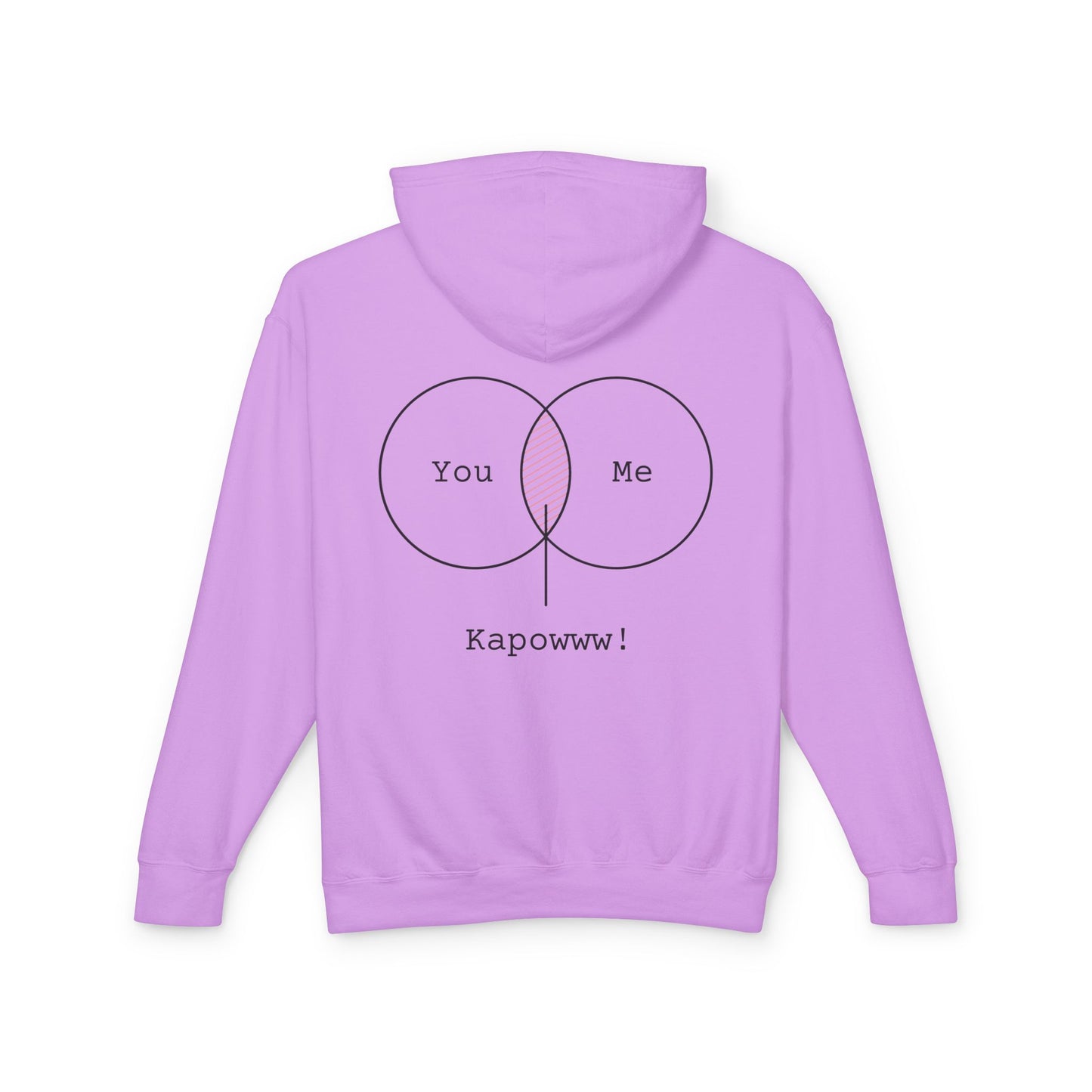 Any Unisex Lightweight Hooded Sweatshirt