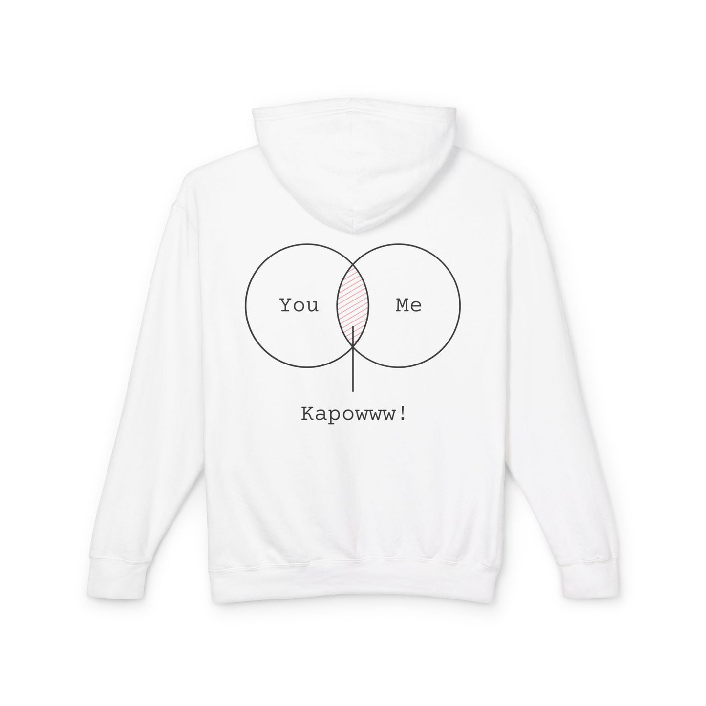 Any Unisex Lightweight Hooded Sweatshirt