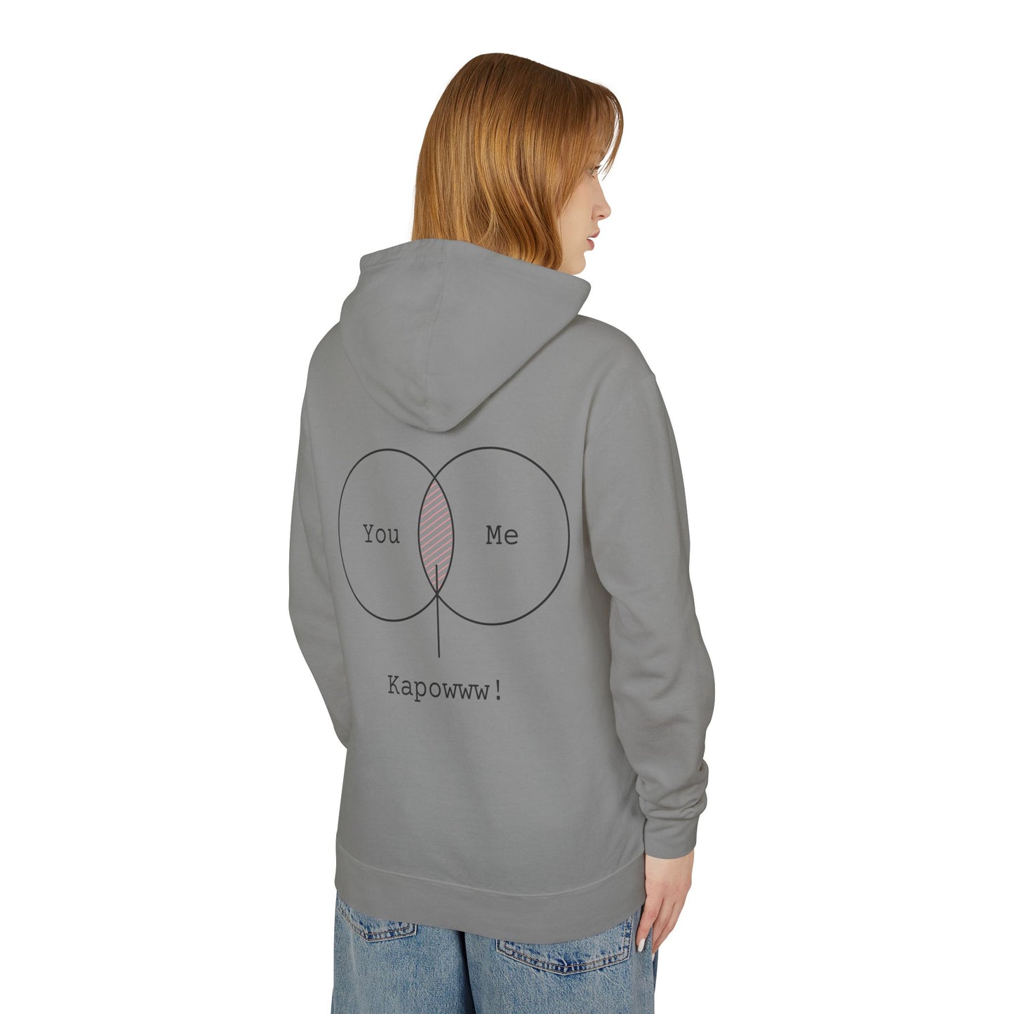 Any Unisex Lightweight Hooded Sweatshirt