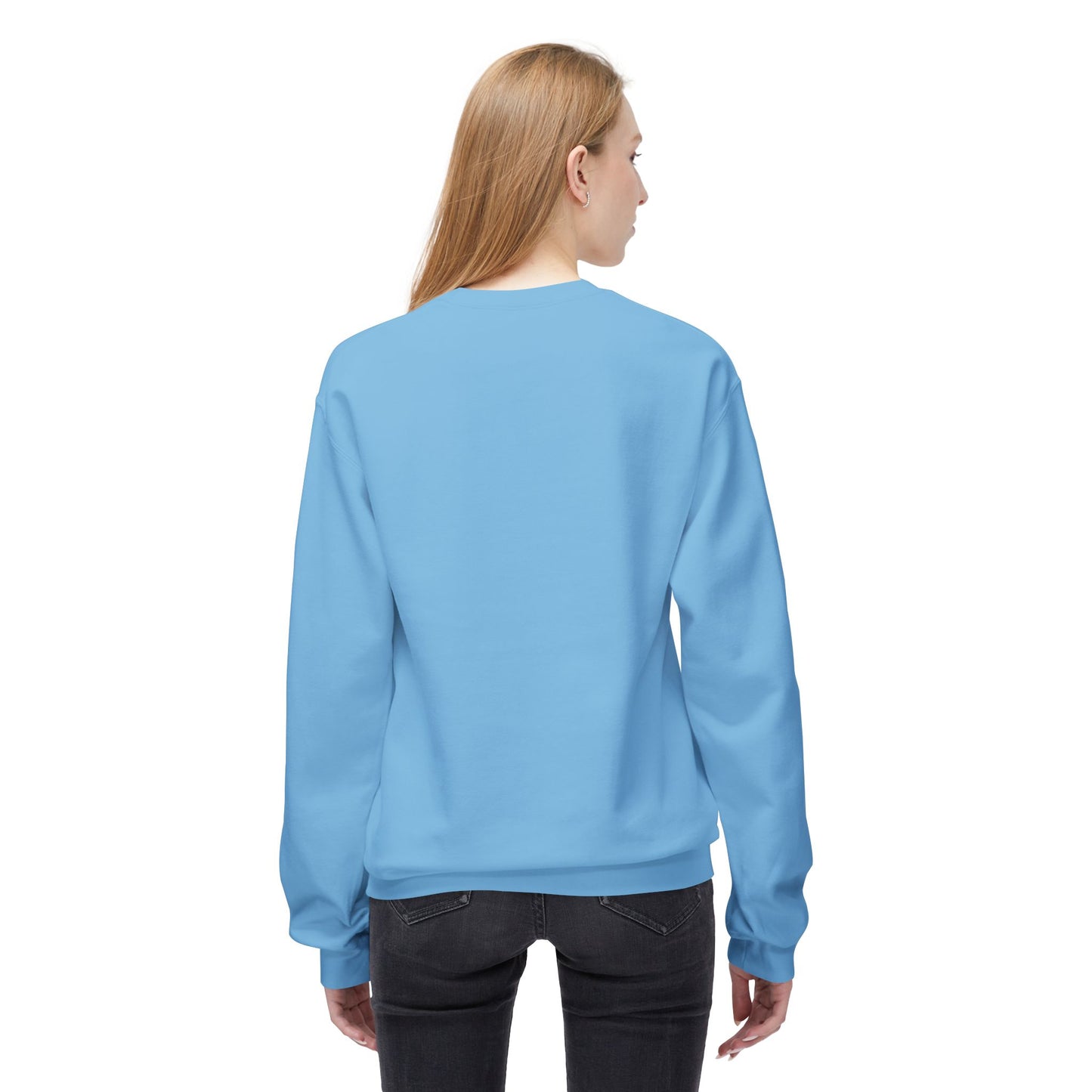 Sky Unisex Midweight Softstyle Fleece Crewneck Sweatshirt