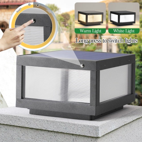 Solar Wall Light With Dimmable LEDs Unavailable Platforms- Temu