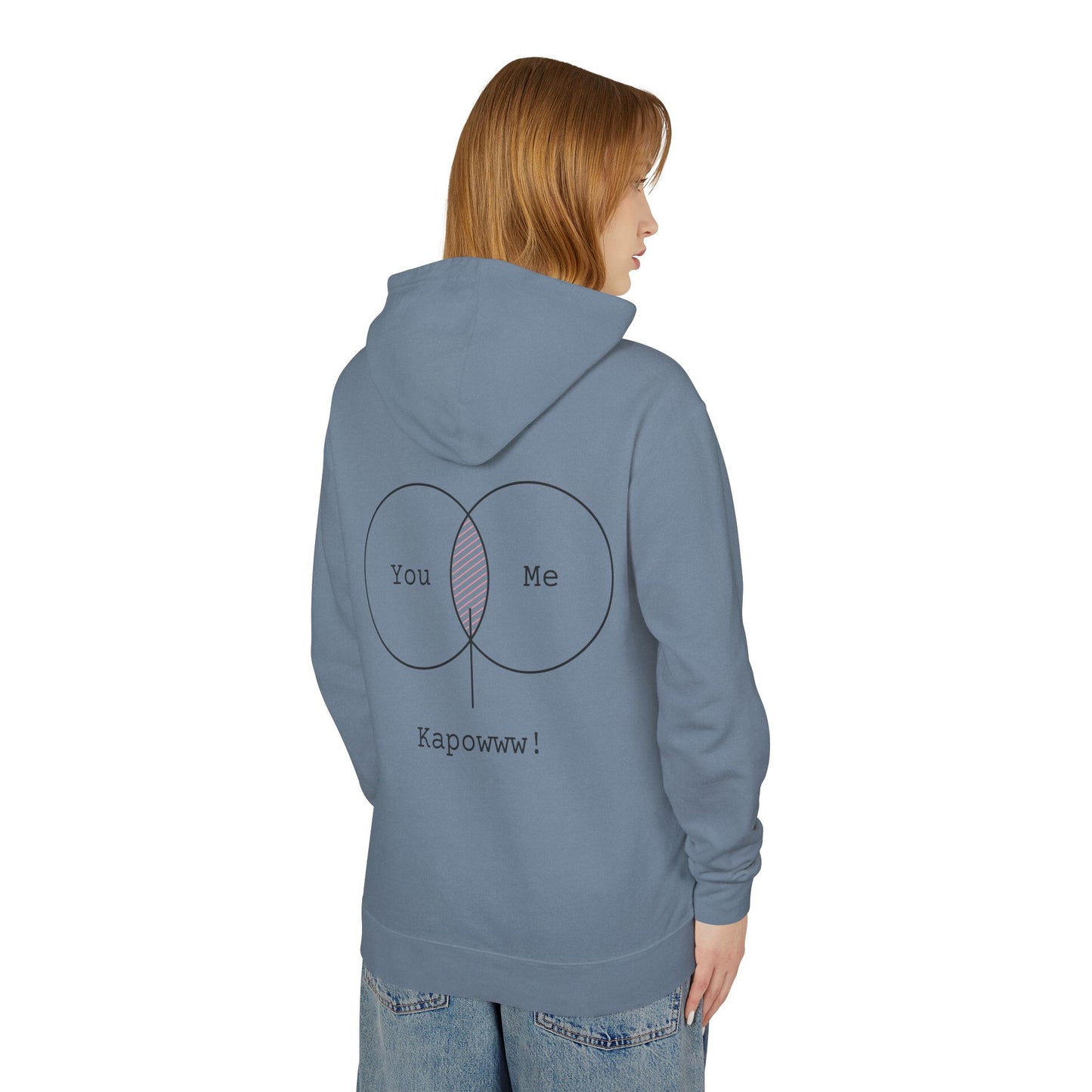 Any Unisex Lightweight Hooded Sweatshirt