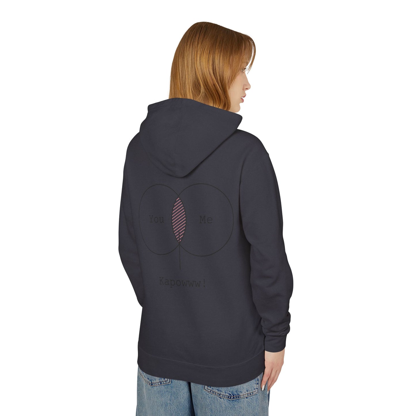 Any Unisex Lightweight Hooded Sweatshirt