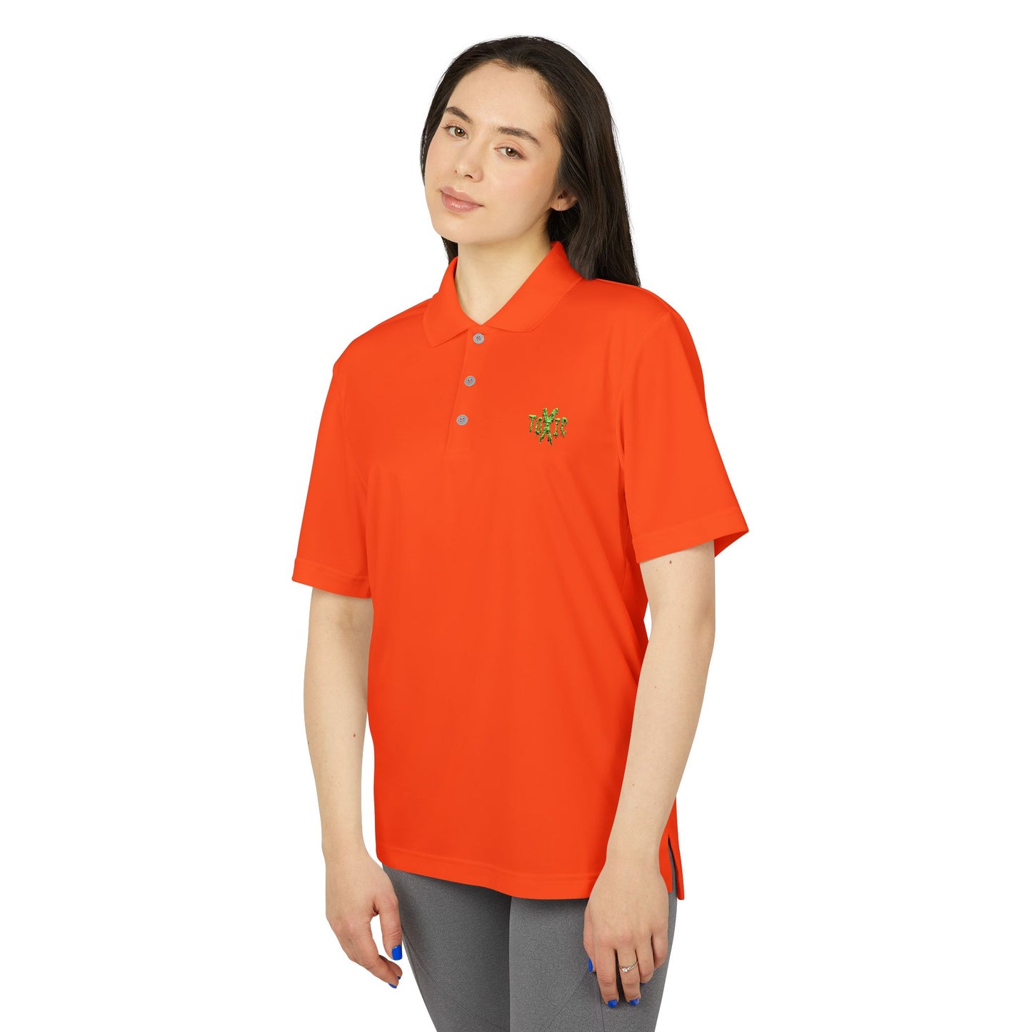 Printed  Unisex Performance Polo