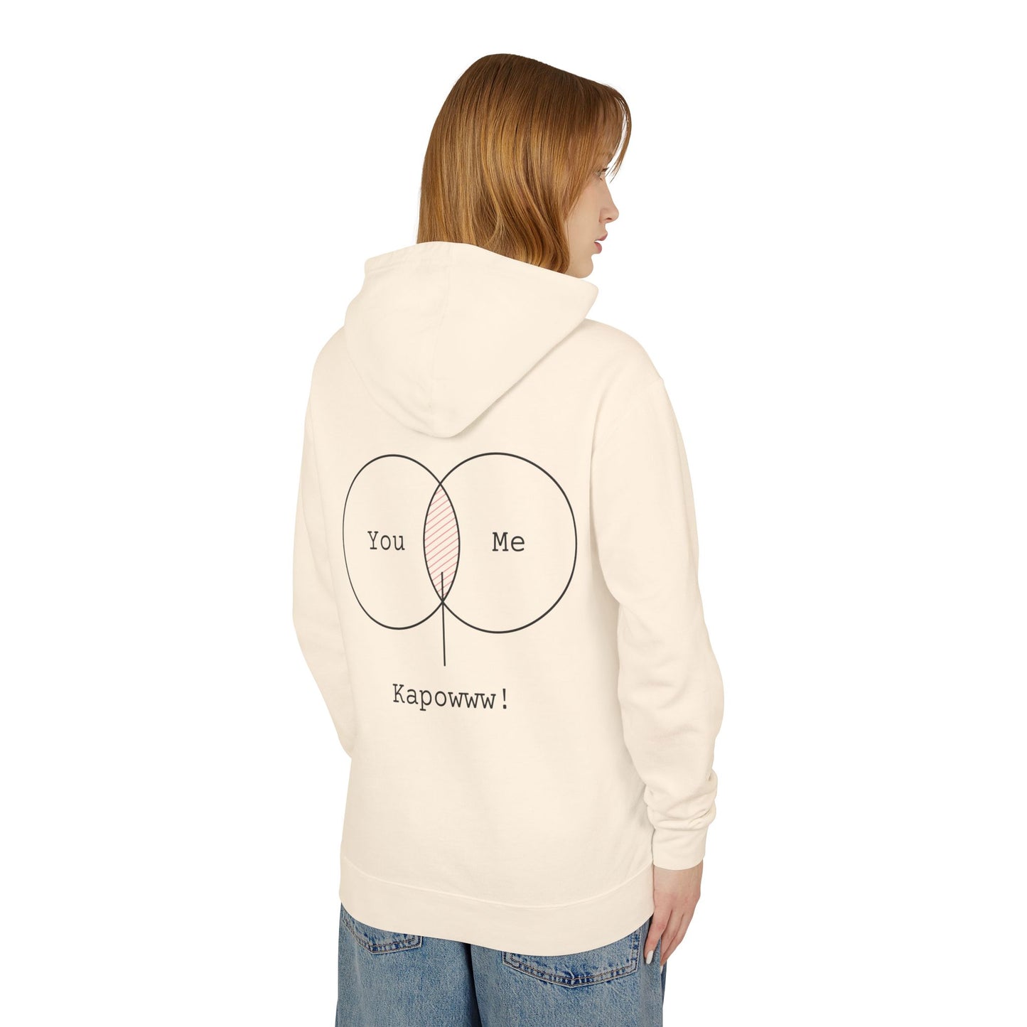 Any Unisex Lightweight Hooded Sweatshirt