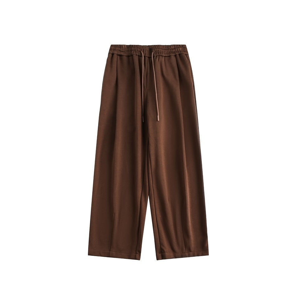 Loose Wide Leg Casual Trousers Men