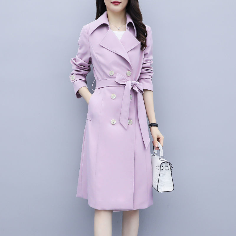 Versatile Trench Coat Women's Long Sleeve