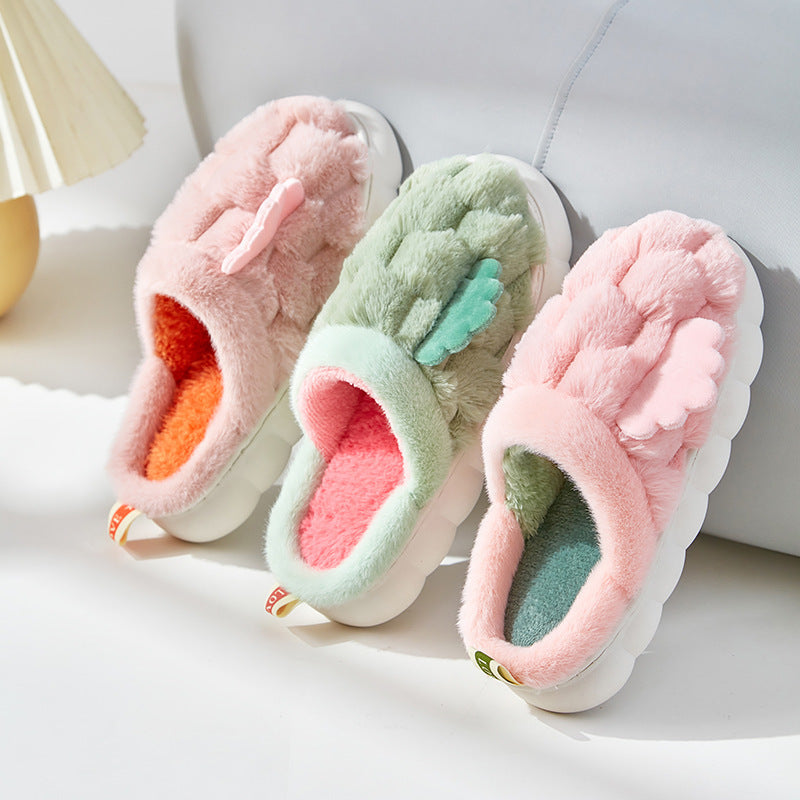 Little Wing Cotton Slippers Feeling Of Walking On Shit