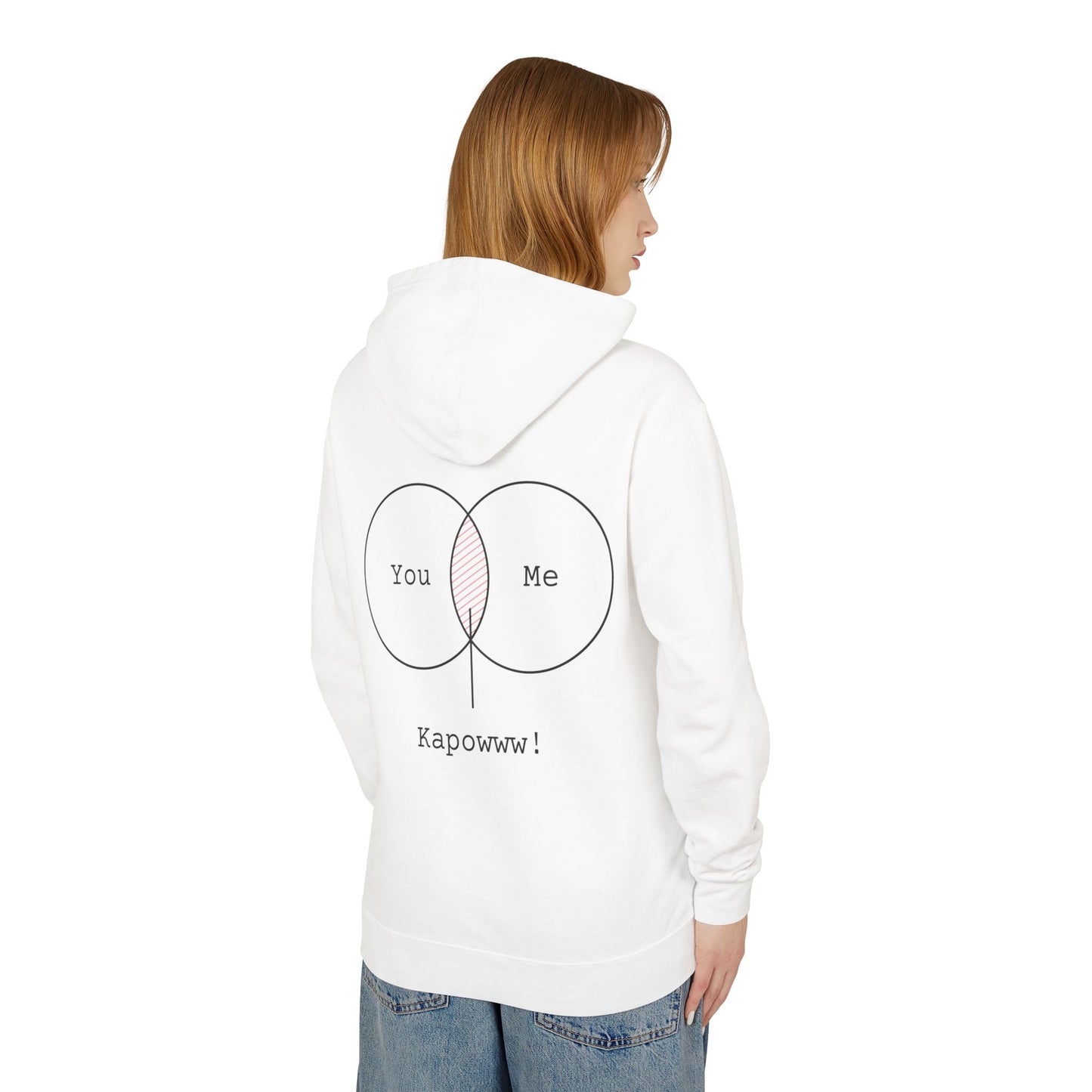 Any Unisex Lightweight Hooded Sweatshirt