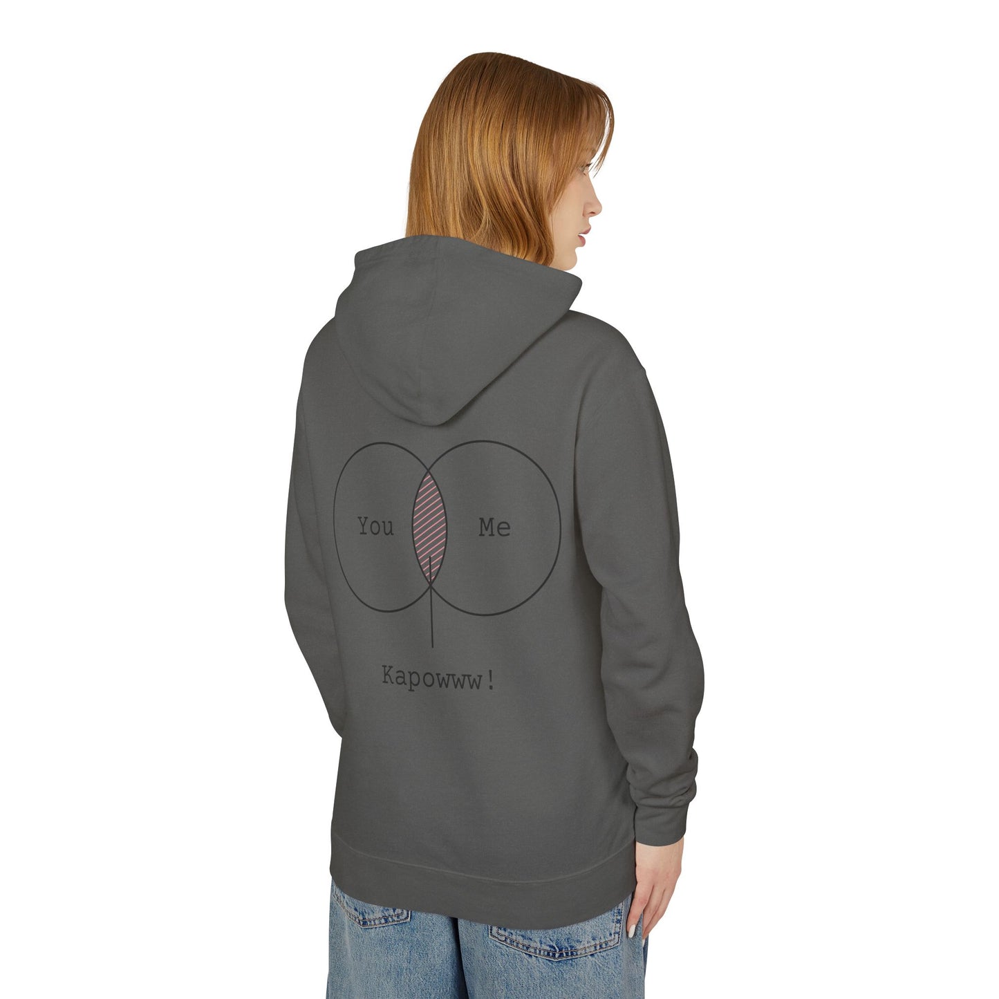 Any Unisex Lightweight Hooded Sweatshirt