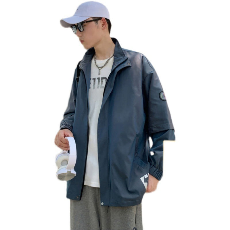 Casual Loose Ins Wild Trendy Fashion Windproof Jacket Men