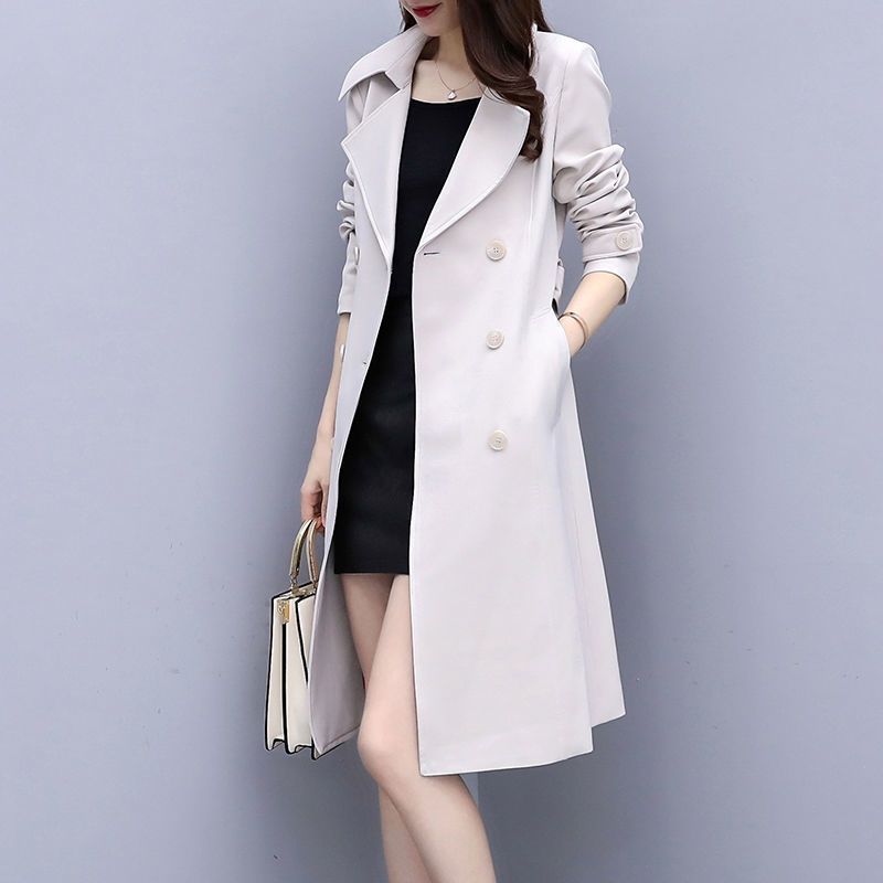 Versatile Trench Coat Women's Long Sleeve