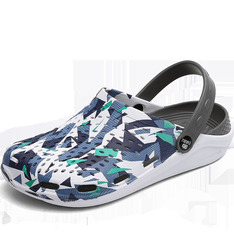 Unisex Sandals Outdoor Beach Shoes Men Hole Slippers Crocs