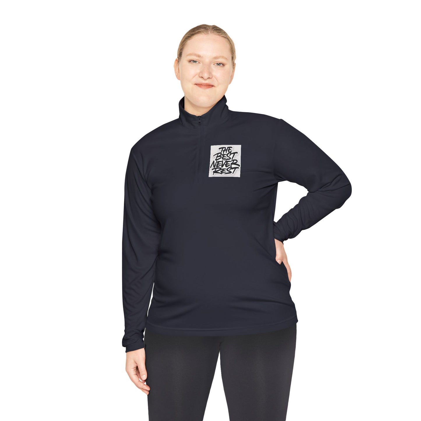 Monochrome Quarter-Zip Pullover