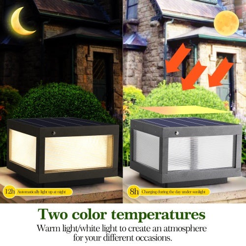 Solar Wall Light With Dimmable LEDs Unavailable Platforms- Temu