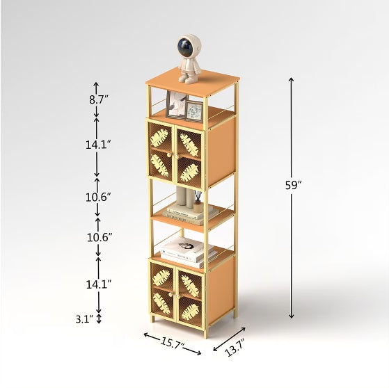 Freestanding Tall Cabinets, Narrow Lockers