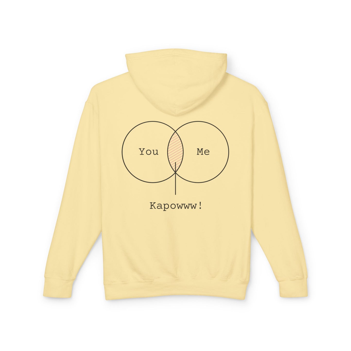 Any Unisex Lightweight Hooded Sweatshirt