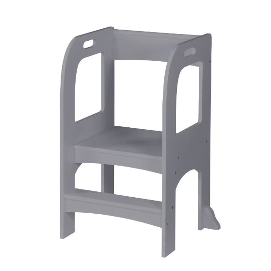 Children's Step Stool, Kitchen Counter With Child Step Stool