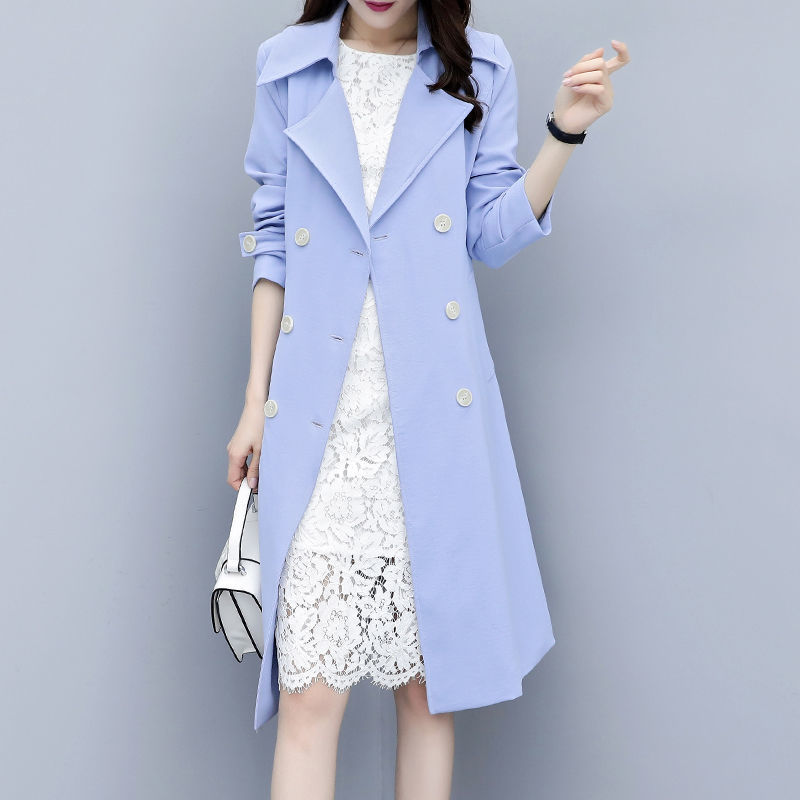 Versatile Trench Coat Women's Long Sleeve